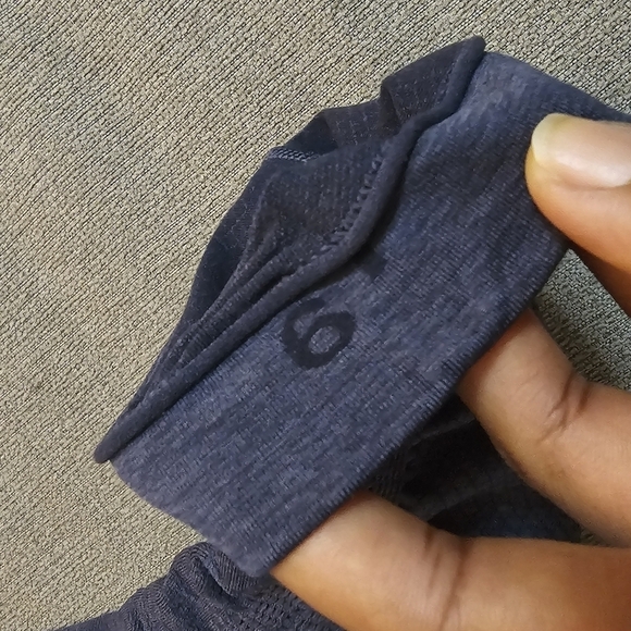 Lululemon Athletica Dark Blue Athletic Gym Yoga Sporty Capri Leggings Size 6 - Picture 4 of 6